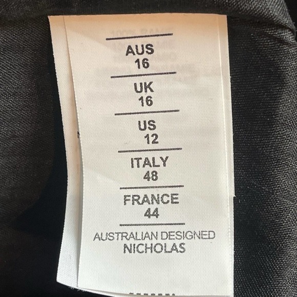 NICHOLAS Halo Gathered Cotton-Poplin Halterneck Maxi Dress Black 12 NWT - Picture 10 of 12